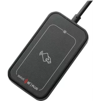 RF IDeas WAVE ID Plus Mini Keystroke iClass ID/SE/SEOS Schwarz USB-Lesegerät