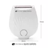 Rio SHSH-WH-BOT-EU/1.0 Go Smooth Damenrasierer, Weiß