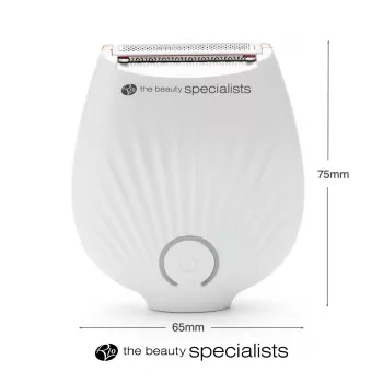 Rio SHSH-WH-BOT-EU/1.0 Go Smooth Damenrasierer, Weiß