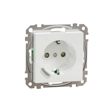 SCHNEIDER ELECTRIC STECKDOSE 1-FACH EXXACT 1S/16A/IP20 UNTERPUTZ ZB WEISS