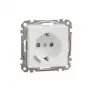 SCHNEIDER ELECTRIC STECKDOSE 1-FACH EXXACT 1S/16A/IP20 UNTERPUTZ ZB WEISS