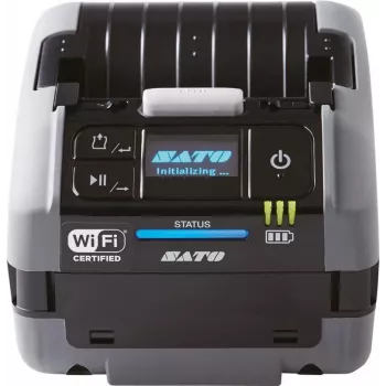 SATO PW208NX 203 dpi mit Akku, USB, Bluetooth, Spender, linerless Medienbetrieb - Etiketten-/Labeldrucker - 203 dpi
