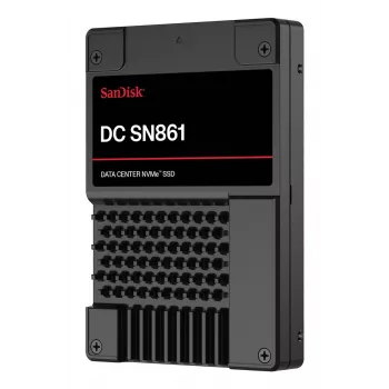 SSD|SANDISK|DC SN861|1920 GB|PCI Express 5.0|NVMe Ja|Schreibgeschwindigkeit 3600 MB/s|Lesegeschwindigkeit 13700 MB/s|U.2|MTBF 2500000 h|WUS6BA119PSP9X30TS2525