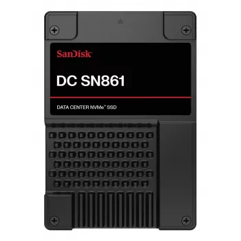 SSD|SANDISK|DC SN861|1920 GB|PCI Express 5.0|NVMe Ja|Schreibgeschwindigkeit 3600 MB/s|Lesegeschwindigkeit 13700 MB/s|U.2|MTBF 2500000 h|WUS6BA119PSP9X30TS2525