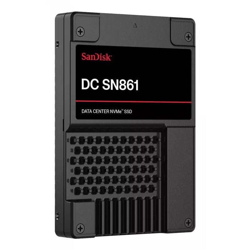 SSD|SANDISK|DC SN861|1920 GB|PCI Express 5.0|NVMe Ja|Schreibgeschwindigkeit 3600 MB/s|Lesegeschwindigkeit 13700 MB/s|U.2|MTBF 2500000 h|WUS6BA119PSP9X30TS2525