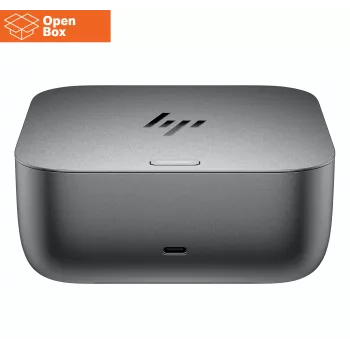 HP Thunderbolt 4 Ultra Dock - OPENBOX - G6 280W mit Combo-Kabel - 5x USB-A, 2x USB-C, 1x USB-C Thunderbolt 4, 2x DisplayPort, 1x HDMI, 1x RJ-45, Meteor Silver, 3 Jahre