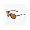 100% Kasia Sonnenbrille - Peakpolar Linse Soft Tact Havana