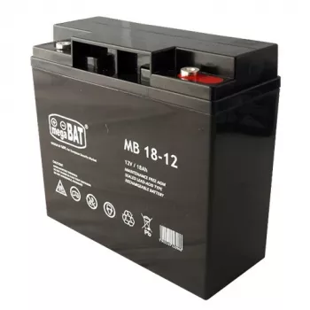 12V 18Ah AGM Versiegelte Blei-Säure-Batterie – Wartungsfrei, F2 Anschlüsse