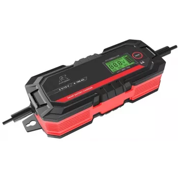 12V 6A 8-Stufen Vollautomatisches Batterieladegerät für Blei-Säure-Batterien (WET, MF, Ca/Ca, AGM, GEL) – 150Ah Erhaltungsladung, IP65, Desulfatierungs- & Rekonditionierungsmodi