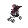 2-in-1 Kinderwagen mit Tragetasche Black-Pink 7706 Lean Toys