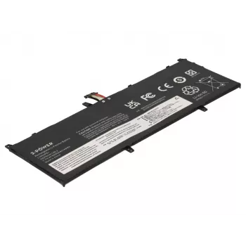 2-Power Lenovo Yoga C640-13IML Hauptakku - 49 Wh - Schwarz