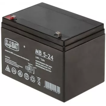 24V 5Ah Li-Ion Akku-Pack mit Ladestandsanzeige