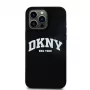 DKNY Hardcase Silicone Case für iPhone 16 Pro Max 6,9 inch mit MagSafe, Schwarz