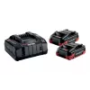 METABO 18V 4.0Ah LiHD Xtreme Akku 2 Stück + ASC 290 Ladegerät
