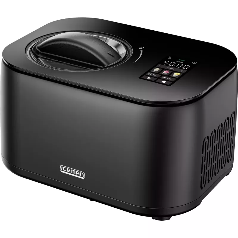Chefman Iceman TRIO Ice Cream, Frozen Yogurt & Italian Ice Maker (RJ64-10-BLK-EU)