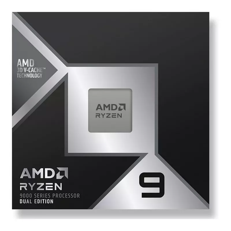 AMD Ryzen 9 9950X3D2 Tray 16-Core 32-Thread 5,6 GHz 208 MB AM5 Prozessor mit Radeon Graphics