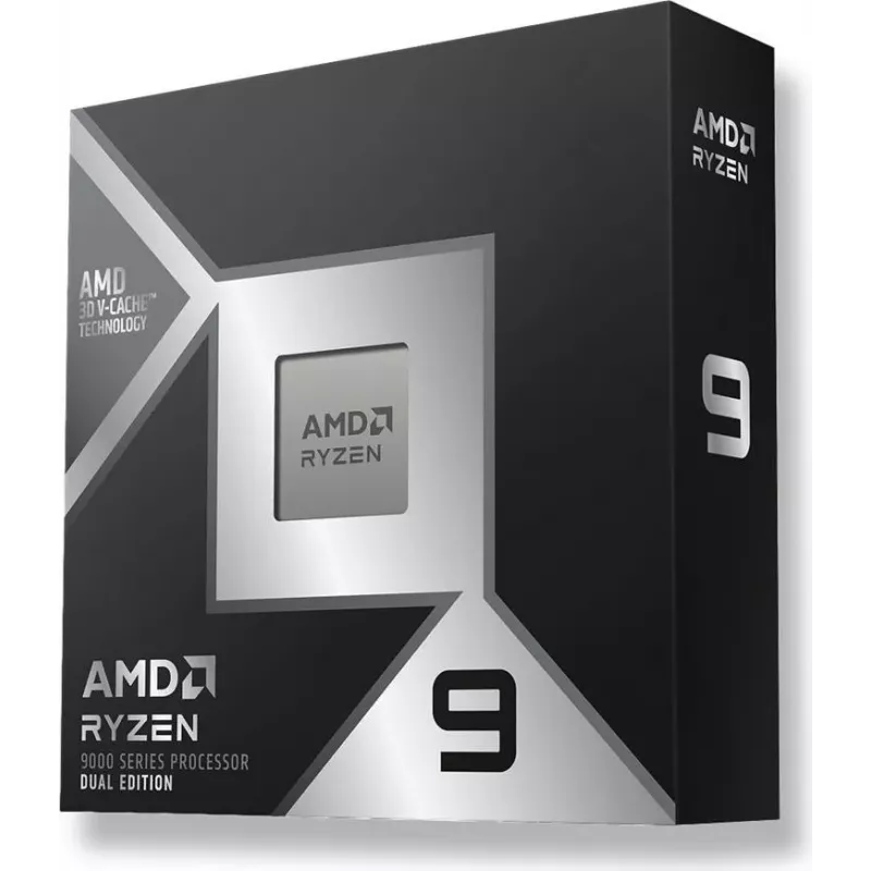 AMD Ryzen 9 9950X3D2 Tray 16-Core 32-Thread 5,6 GHz 208 MB AM5 Prozessor mit Radeon Graphics