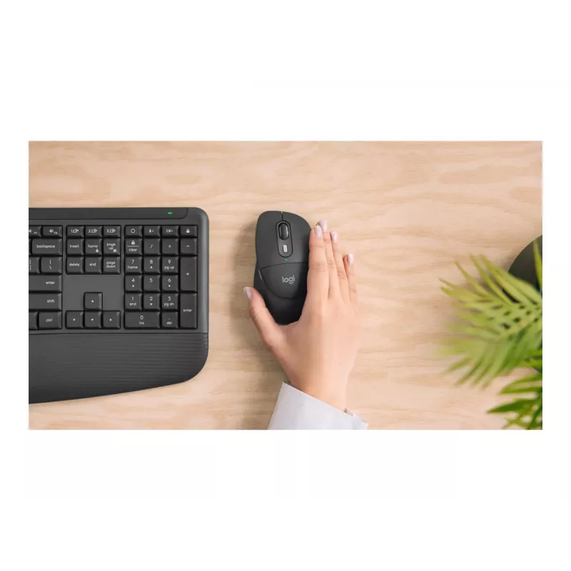 Logitech M850 L for Business Wireless Mouse - Graphite