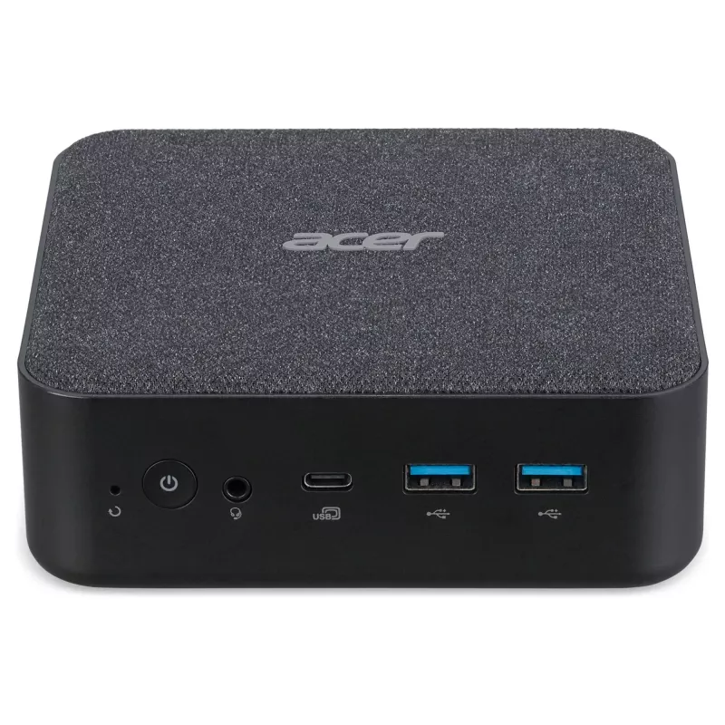 Acer Revo Box RB102-BARR Barebone Mini-PC, Ryzen 5 7430U, 16GB RAM, 512GB SSD, Radeon Graphics, Wi-Fi 6E, Bluetooth, 1GbE, 2.5GbE, Windows 11 Home, Schwarz