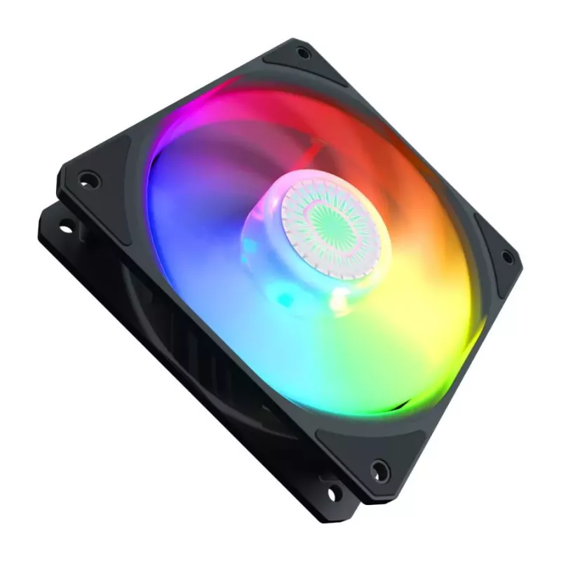 Cooler Master MasterFan MF120 Lite ARGB 120mm PWM Gehäuselüfter, 650-1750 RPM, 47,2 CFM, Schwarz