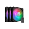 Cooler Master MasterFan 120 Lite ARGB 3-Pack - Gehäuselüfter - 30 dBA