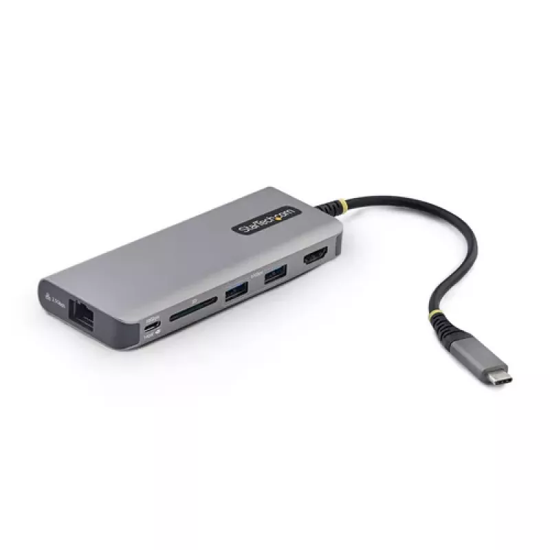 StarTech.com USB-C Multiport Hub mit 2x DisplayPort, HDMI, 100W PD, 140W Gesamtleistung