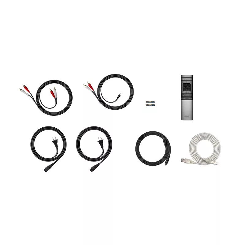 Edifier S3000MKII Premium Wireless 2.0 Regallautsprecher, Braun