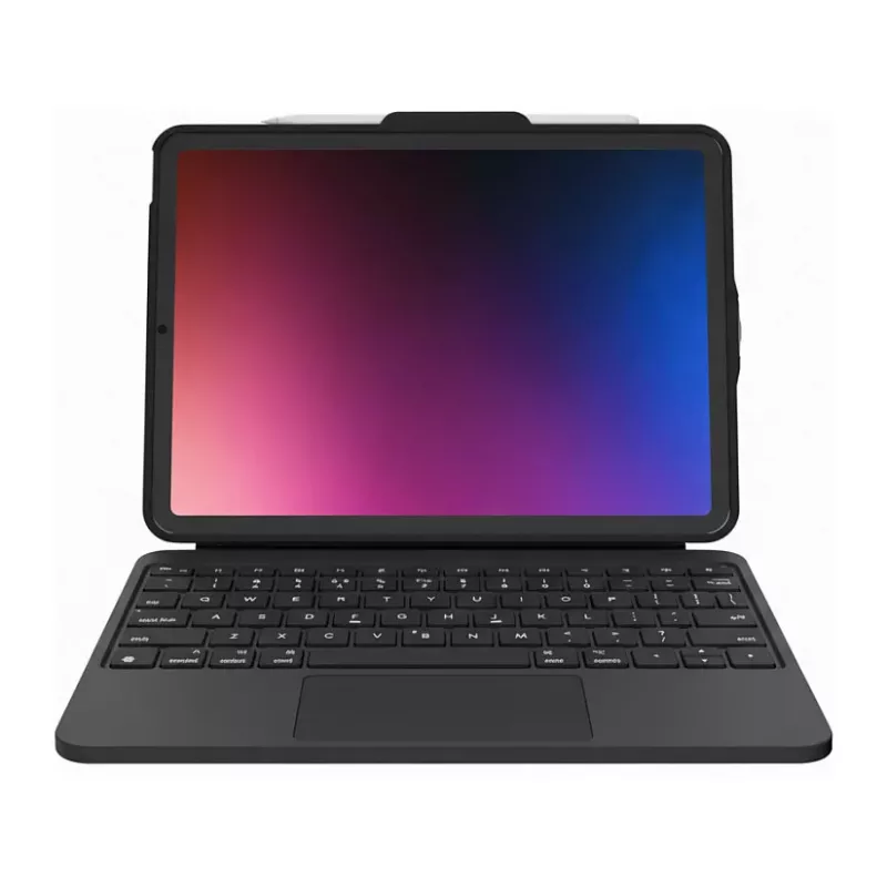 DEQSTER Prime Keyboard Case für iPad (10. Generation / A16) - QWERTY - Schwarz