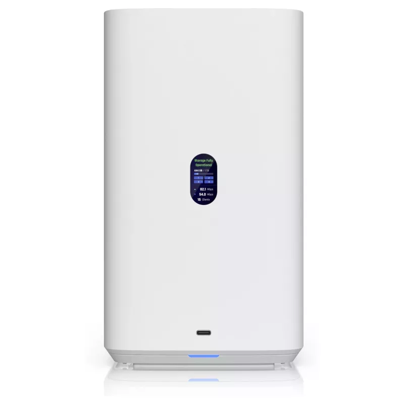 Ubiquiti UNAS-4-W 4-Bay NAS Server, Weiß, 4GB RAM, 2.5GbE, 10GbE