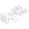 Ubiquiti UNAS-4-W 4-Bay NAS Server, Weiß, 4GB RAM, 2.5GbE, 10GbE