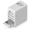 Ubiquiti UNAS-4-W 4-Bay NAS Server, Weiß, 4GB RAM, 2.5GbE, 10GbE