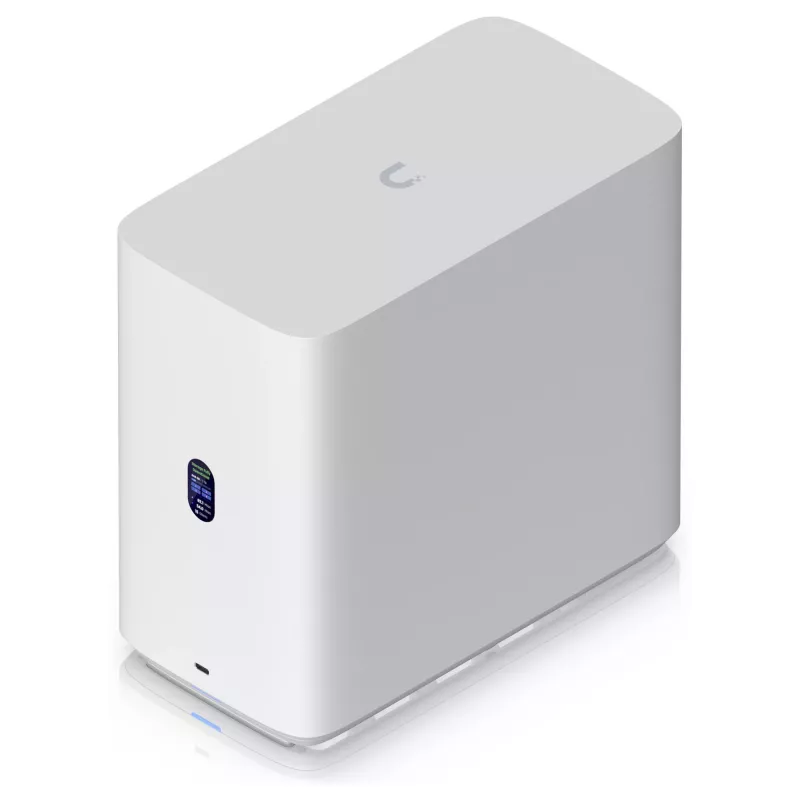 Ubiquiti UNAS-4-W 4-Bay NAS Server, Weiß, 4GB RAM, 2.5GbE, 10GbE
