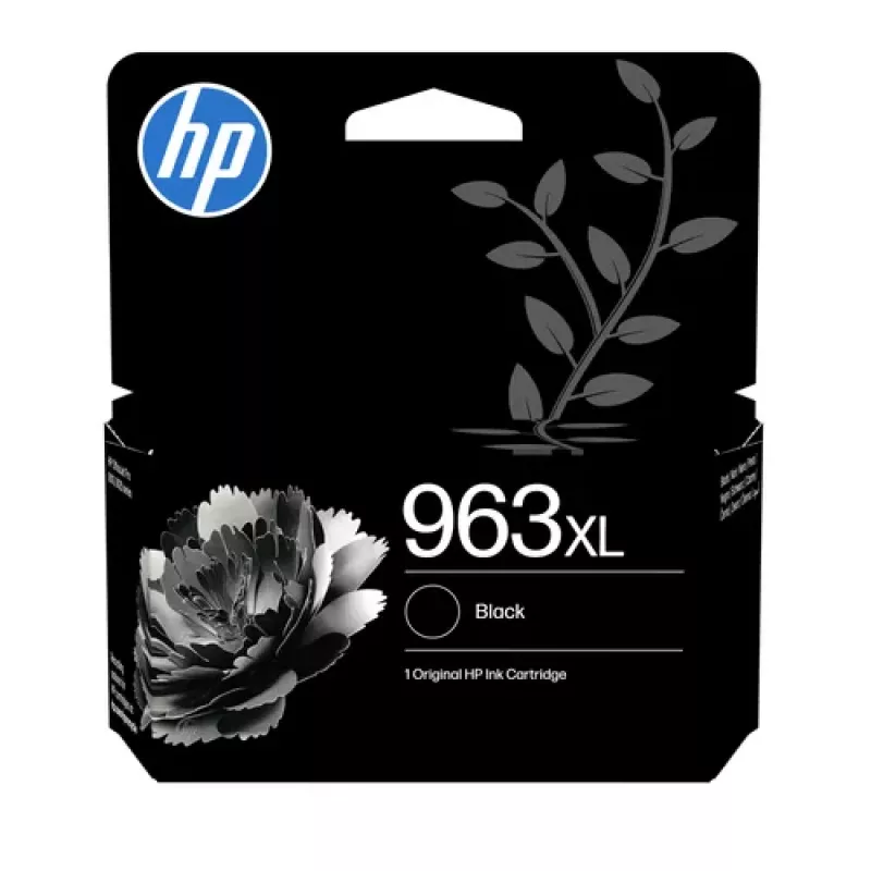 HP 963XL High Yield Black Original Ink Cartridge (42,5 ml, 2.000 Seiten)