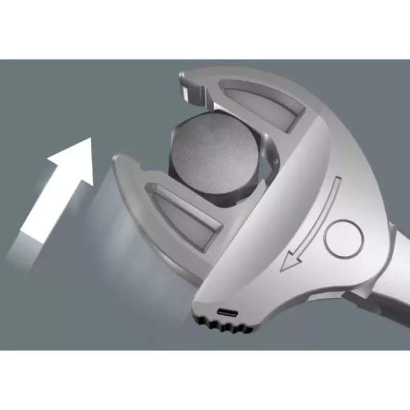 Wera Joker 05150122001 Selbstspannender Gabelschlüsselsatz 5-teilig 7-24 mm