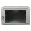 ALLNET 19 inch Wandgehäuse 9U 1-teilig Tiefe 450mm Lichtgrau Flat Pack SMA-Serie