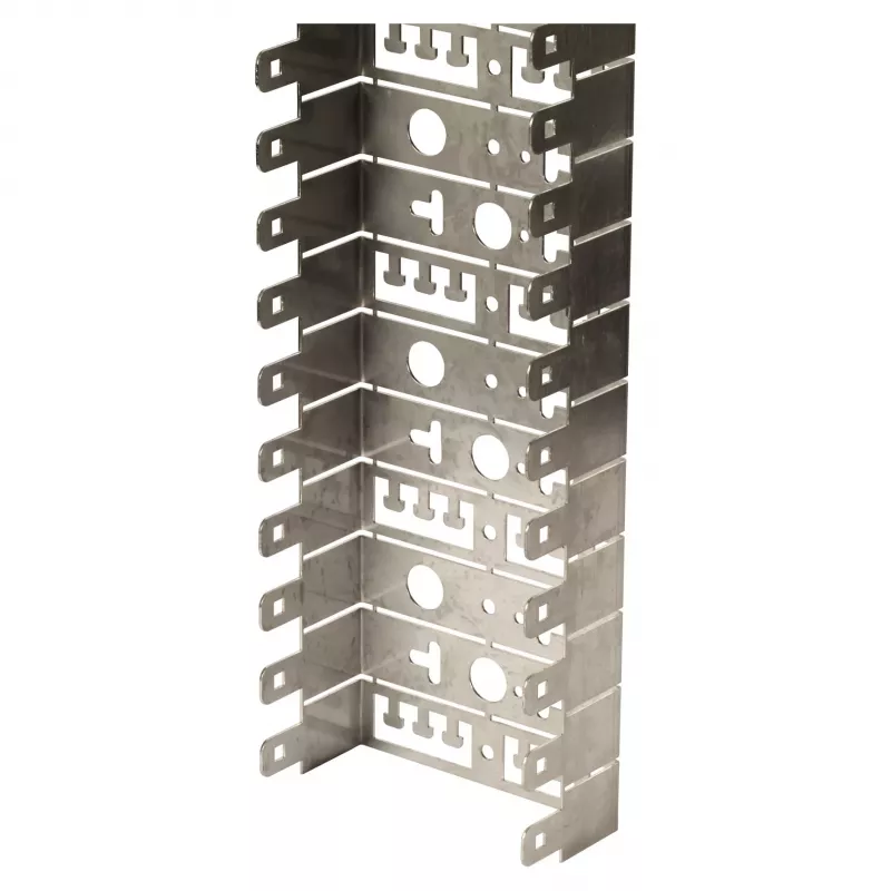 EFB Elektronik LSA-Montagewanne, 50 Module, Tiefe 50 mm, Biegeradius 25 mm, 2er-Pack