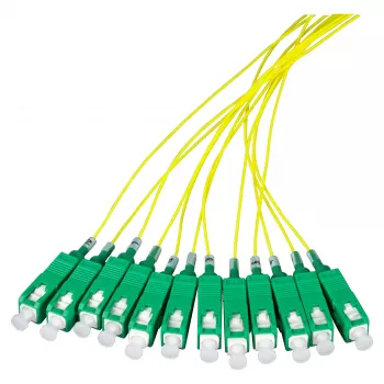 EFB Elektronik FTTH Pigtail SC/APC OS2 G.657.A2 9/125µm Gelb 2m
