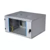 EFB 19 inch Wandgehäuse 12U, schwenkbar, 2-teilig, RAL 7035, Tiefe 500 mm