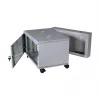 EFB 19 inch Wandgehäuse 12U, schwenkbar, 2-teilig, RAL 7035, Tiefe 500 mm
