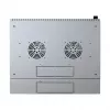 EFB 19 inch Wandgehäuse 12U, schwenkbar, 2-teilig, RAL 7035, Tiefe 500 mm