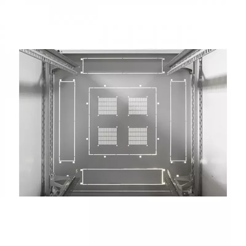 EFB PRO-2488GR.G1SV Netzwerkschrank 24U 800x800mm Lichtgrau RAL 7035