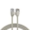 EFB Elektronik RJ45 Patchkabel Cat.6A U/FTP TPE 4mm Ultraflex Grau 1m