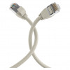 EFB Elektronik RJ45 Patchkabel Cat.6A U/FTP TPE 4mm Ultraflex Grau 1m