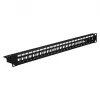 EFB Verteilfeld 19 inch 1U 24-Port geschirmt Cat.6A Schwarz RAL9005