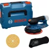 Bosch Professional GEX 12V-150-3 Akku-Exzenterschleifer (12V, 150 mm, Brushless EC Motor, im L-BOXX)