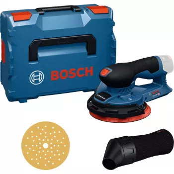 Bosch Professional GEX 12V-150-3 Akku-Exzenterschleifer (12V, 150 mm, Brushless EC Motor, im L-BOXX)