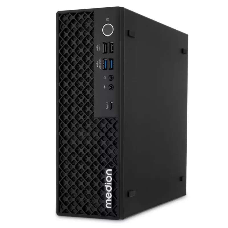 MEDION Picoworx T80 III Mini PC, Intel Core Ultra 7 258V, 32 GB RAM, 1 TB SSD, Windows 11 Pro, Schwarz