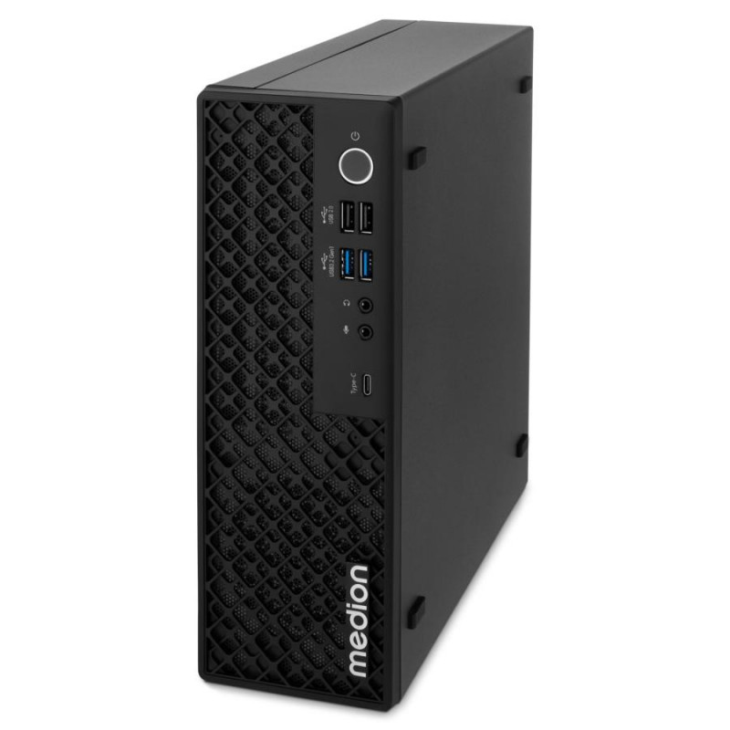 MEDION Picoworx T80 III Mini PC, Intel Core Ultra 7 258V, 32 GB RAM, 1 TB SSD, Windows 11 Pro, Schwarz