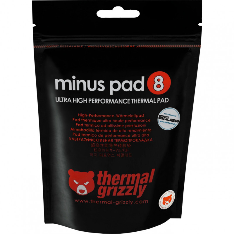 Thermal Grizzly Minus Pad 8 - 30 × 30 × 1,5 mm
