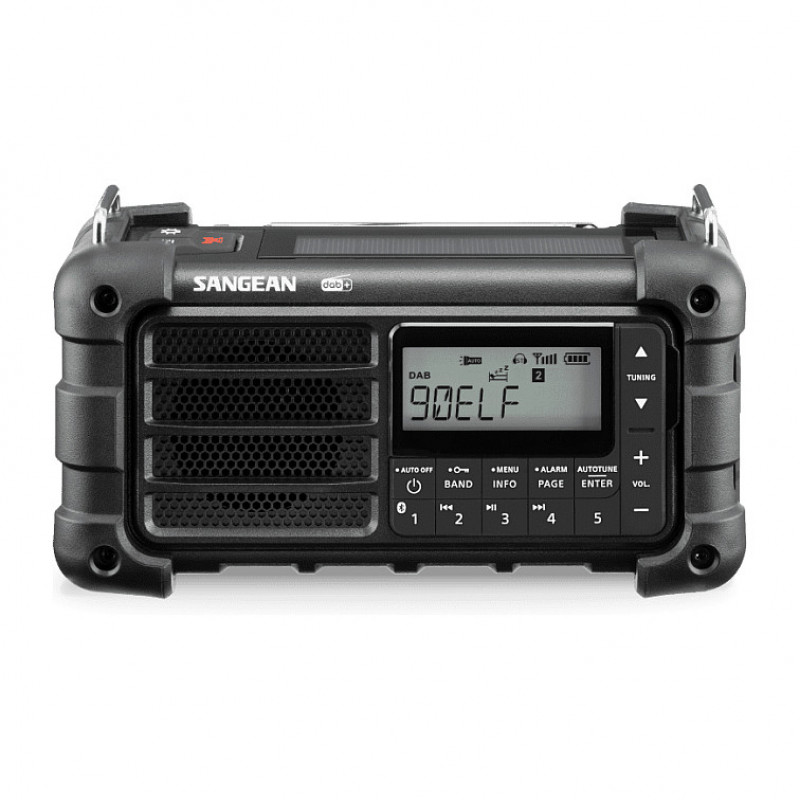 Sangean MMR-99 DAB Schwarz Notfall-/Kurbel-/Solarradio